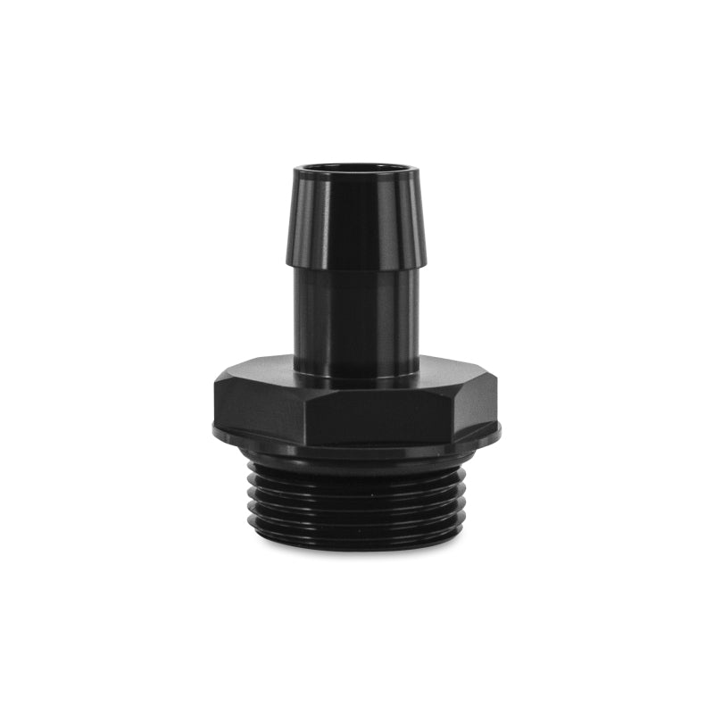 Mishimoto -16ORB to 3/4 Inch Hose Barb Aluminum Fitting - Black