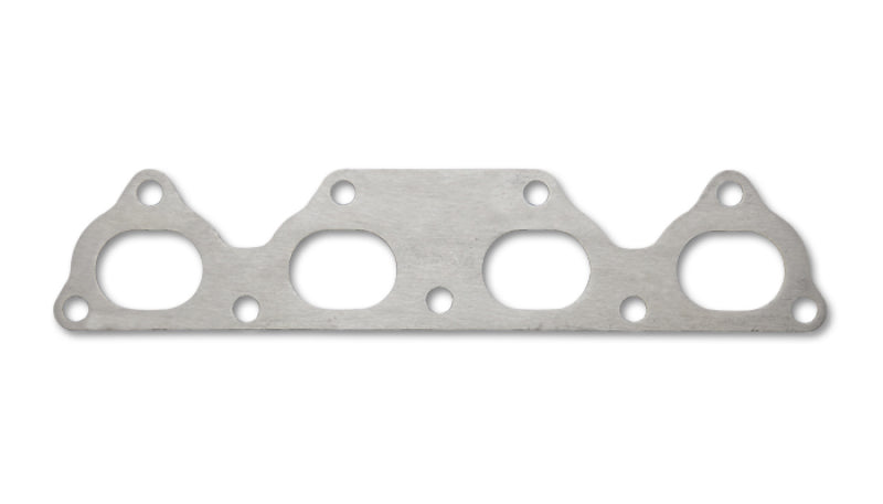 Vibrant Mild Steel Exhaust Manifold Flange for Honda D-Series Engines, Part Number 14610D