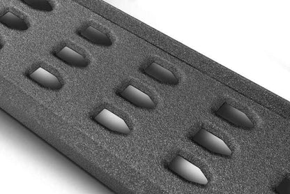 Go Rhino RB20 Running Boards - Bedliner - 80in