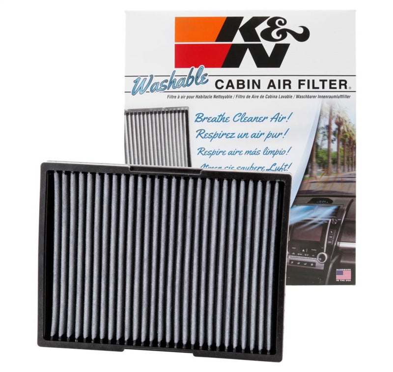 K&N VF2012 Washable Cabin Air Filter for Volkswagen Vehicles - Long-Lasting Air Quality Protection