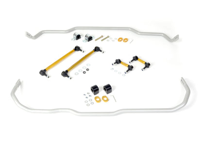 Whiteline BWK002 Sway Bar Kit for 2008-2015 Volkswagen Models - Front and Rear Adjustable 24mm Bars