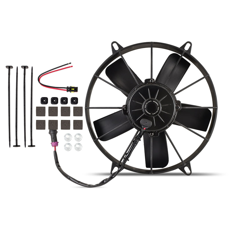 Mishimoto 11 Inch Race Line High-Flow Electric Fan for Automotive Cooling