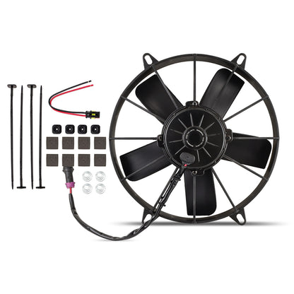 Mishimoto 11 Inch Race Line High-Flow Electric Fan for Automotive Cooling