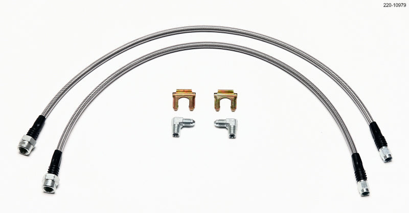 Wilwood Flexline Kit for 2007-2011 GM 1500 and 2500 Front Brakes – 14.25 Inch Diameter