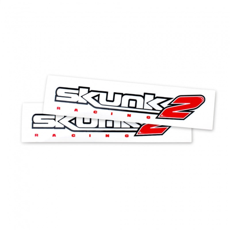 Skunk2 Racing 5-inch Vinyl Decal Set with Classic Logo - Pack of 2