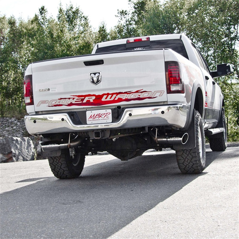 MBRP Armor Plus Series 14-16 Ram 2500 6.4L 4-Inch Dual Side Split Outlet Cat Back Exhaust System