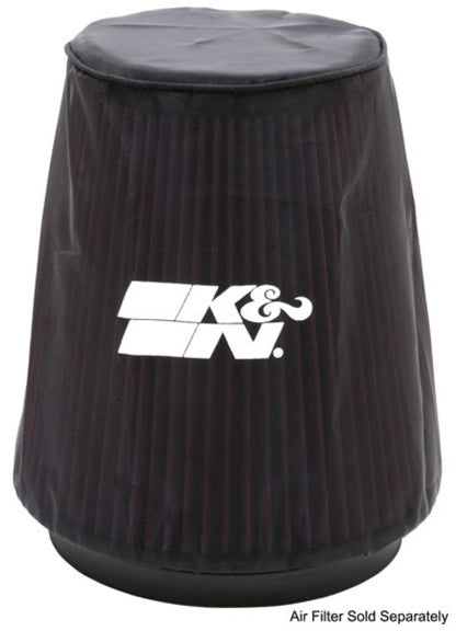 K&N Engineering Part 22-8038DK Universal P Dry Charger Round Tapered Air Filter Wrap in Black