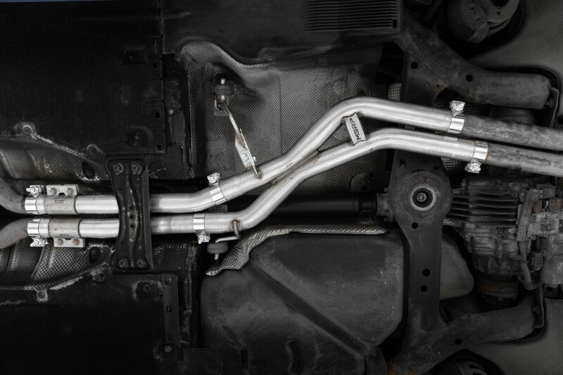 MBRP Armor Pro Series Muffler Bypass for 2010-2015 Audi S4/S5 3.0TFSI - T304 Stainless Steel, 2.25 Inch Diameter