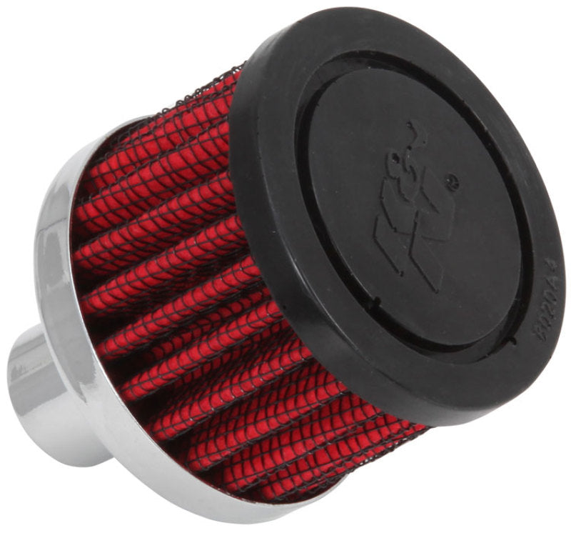 K&N Engineering 62-1030 Steel Base Crankcase Vent Filter - 3/4 inch Diameter