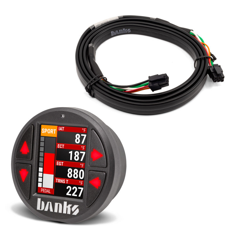 Banks Power iDash Pro System Universal CAN for 2008+ Vehicles with PedalMonster Upgrade