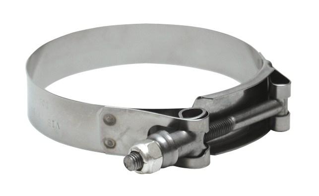 Vibrant SS T-Bolt Clamps Pack of 2 – 3.50 to 3.80 Inch Diameter Range for High-Performance Automotive Applications