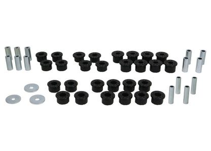 Whiteline Rear Control Arm Bushing Kit for Mazda Miata (NA/NB Chassis) - Part WEK099
