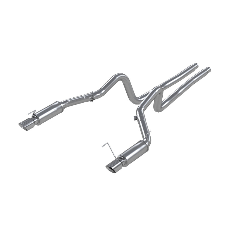 MBRP Armor Lite Series 05-09 Ford Mustang GT 4.6L Dual Split Rear Race Version Cat Back Exhaust System - Part # S7270AL