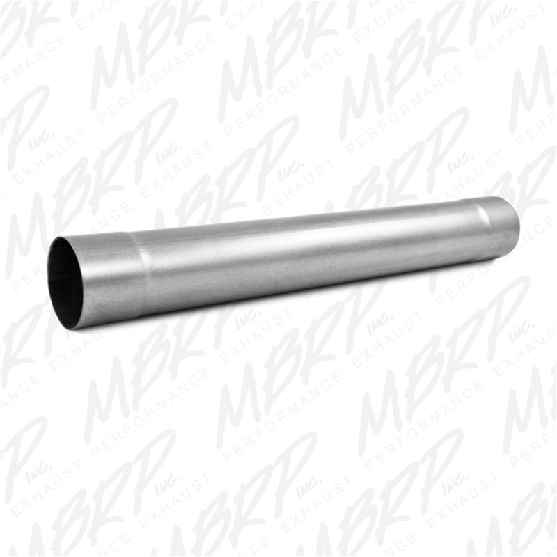 MBRP Armor Lite Single System Muffler Delete Pipe for 2006-2007 Ford F-250 Super Duty, 4-inch Inlet and Outlet Diameter