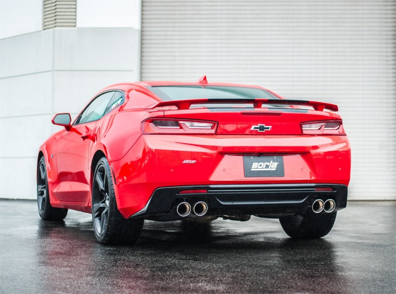 Borla ATAK Axle-Back Exhaust System for 2016-2024 Chevrolet Camaro SS and LT1 6.2L V8