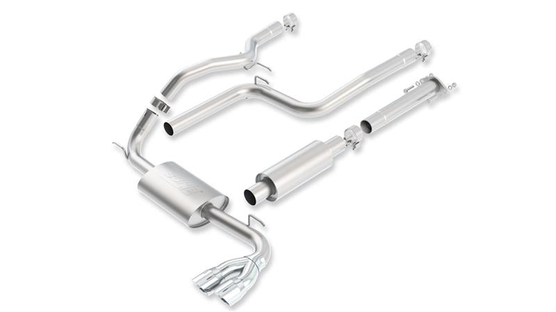 Borla Touring Cat-Back Exhaust System for 2012-2018 Ford Focus 2.0L 4-Cylinder Models