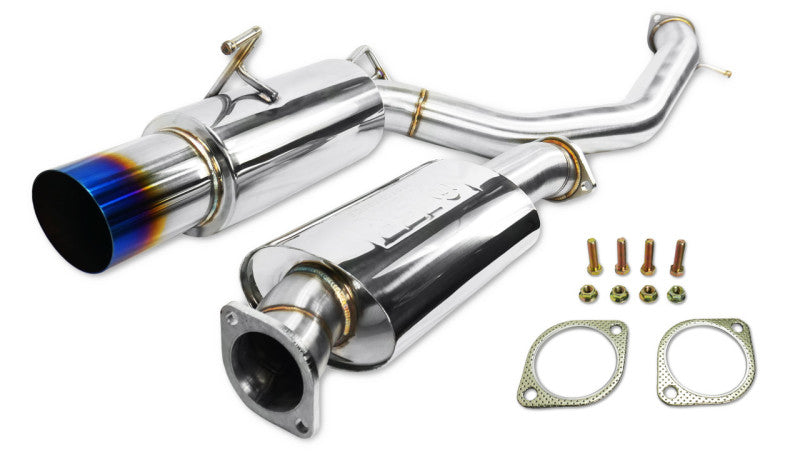 ISR Performance GT Single Exhaust with Burnt Tip for Nissan 370Z - High-Performance Automotive Exhaust System