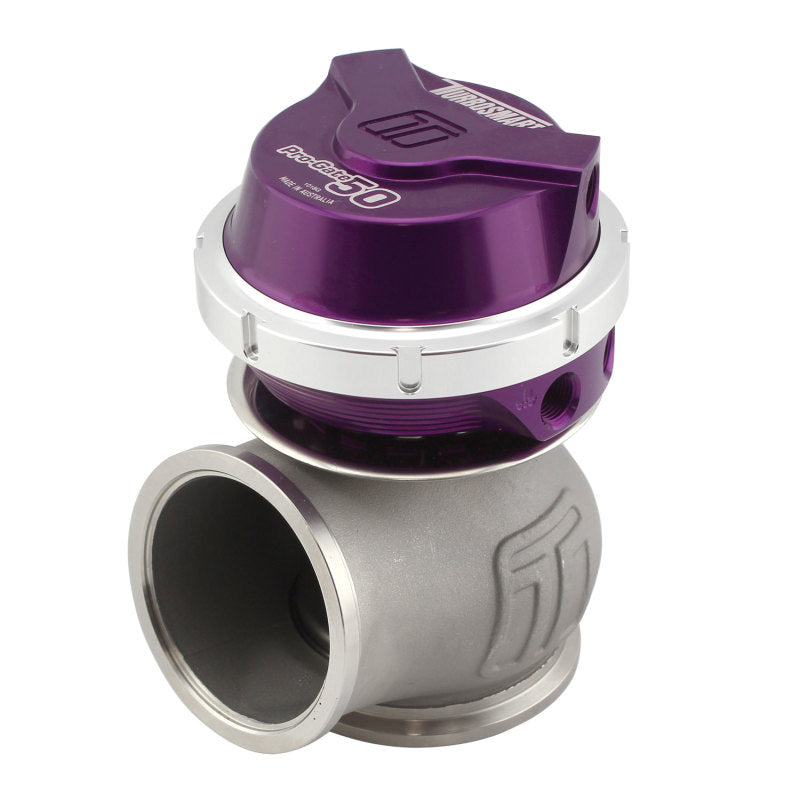 Turbosmart WG50 Gen V Pro-Gate 50 External Wastegate - 14 psi, Purple