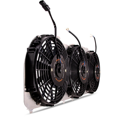 Mishimoto 89-01 Jeep Cherokee XJ 4.0L Performance Aluminum Fan Shroud with High-Flow Electric Fans