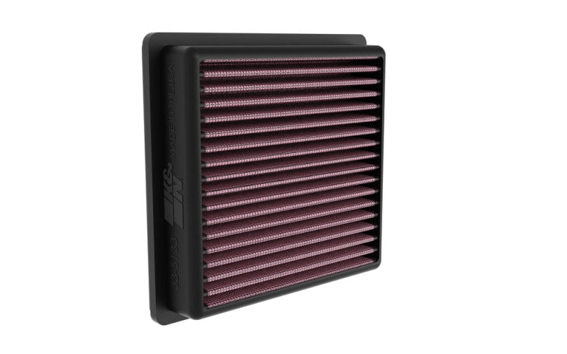 K&N Engineering 33-5133 High-Flow Reusable Air Filter for Lexus LC500 and LS500 V8 5.0L