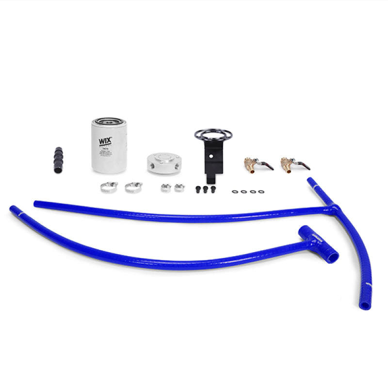 Mishimoto 2003-2007 Ford 6.0L Powerstroke Coolant Filtration Kit - Blue