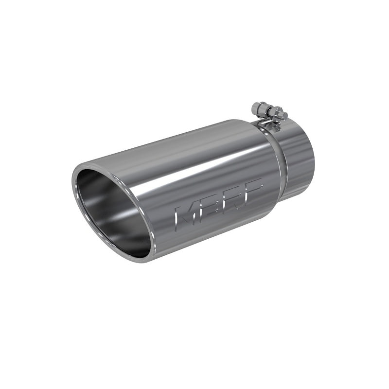 MBRP Universal Exhaust Tip 5 in. Diameter, 12 in. Length, Polished Stainless Steel, Model T5051