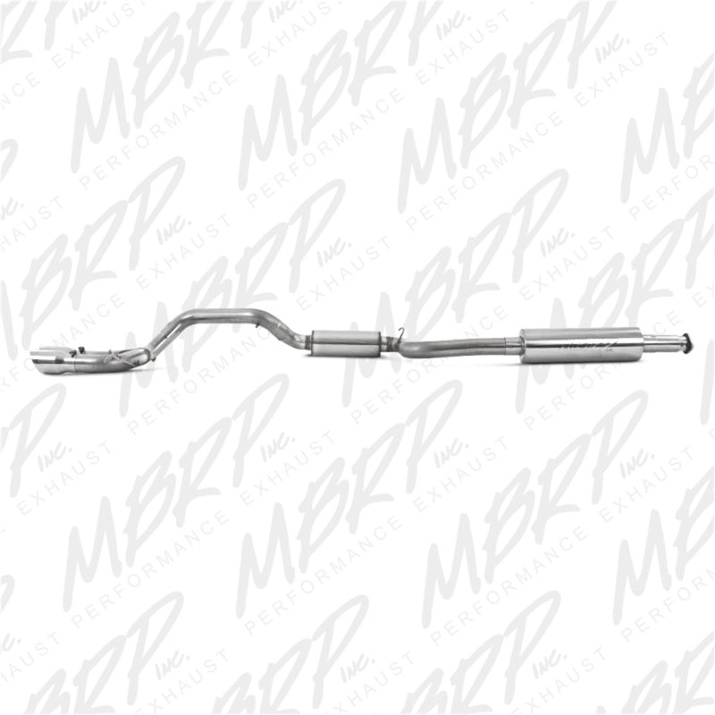 MBRP Armor Plus Series 13-14 Ford Focus ST 2.0L EcoBoost Dual Center Outlet T409 Cat Back Exhaust System