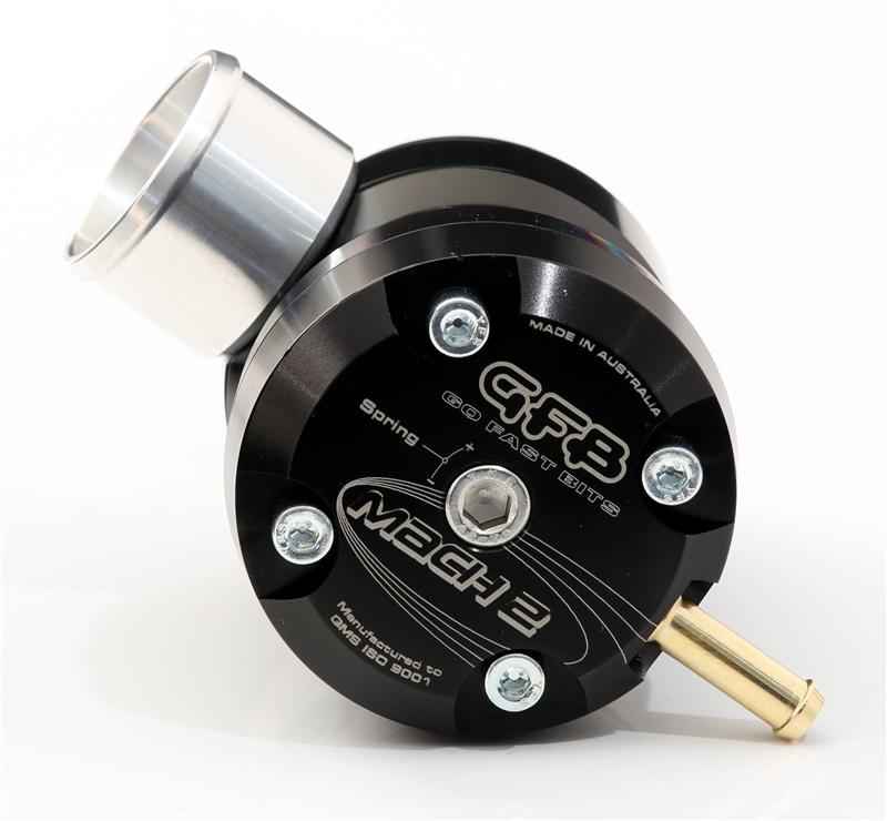 GFB Mach 2 TMS Recirculating Diverter Valve - 35mm Inlet/30mm Outlet (suits 97-98 Subaru WRX/STi)