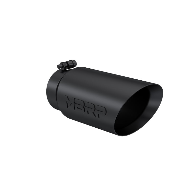 MBRP Universal Exhaust Tip 5-inch Dual Wall Angled Black Finish – Part T5053BLK