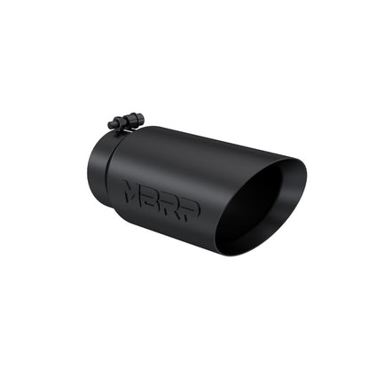 MBRP Universal Exhaust Tip 5-inch Dual Wall Angled Black Finish – Part T5053BLK