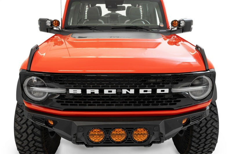 Addictive Desert Designs Dual Ditch Light Brackets for Ford Bronco - Part AC2301801NA