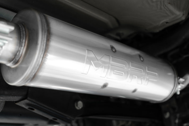 MBRP Armor Pro Series 3-inch Single Side Cat Back Exhaust System for 2015 Chevrolet Tahoe, Suburban, Yukon, and Escalade - T304 Stainless Steel