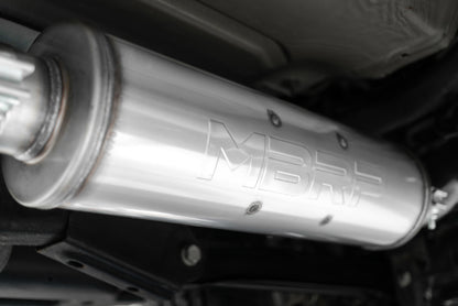 MBRP Armor Pro Series 3-inch Single Side Cat Back Exhaust System for 2015 Chevrolet Tahoe, Suburban, Yukon, and Escalade - T304 Stainless Steel