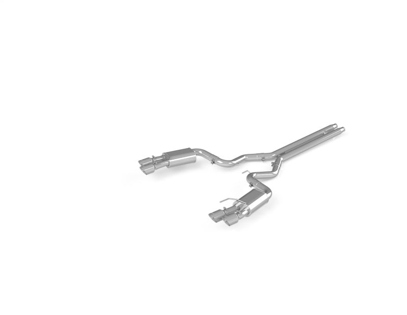 MBRP Armor Pro Series Cat Back Exhaust System for 2018-2022 Ford Mustang GT 5.0 - T304 Stainless Steel with Quad 4-Inch Dual Wall Tips