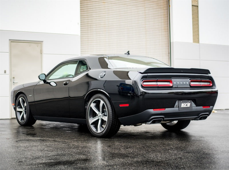 Borla ATAK Cat-Back Exhaust System for Dodge Challenger R/T 5.7L V8 (2016-2023) with MDS Valves