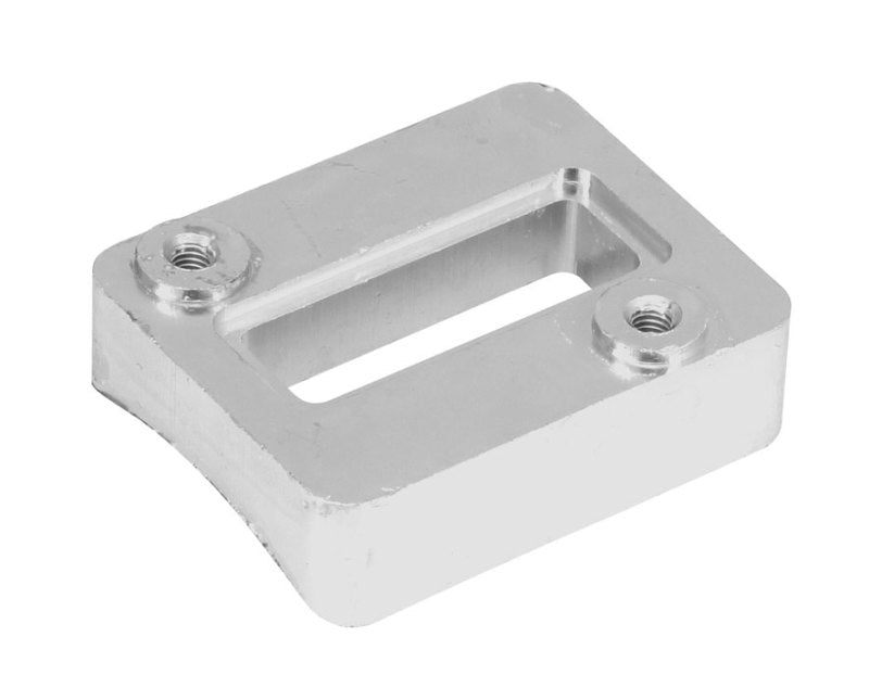 Spectre GM LS3/LS7 and Ford Coyote Blade Style Mass Air Flow Sensor Mount - Raw Aluminum for Custom Air Intake Systems