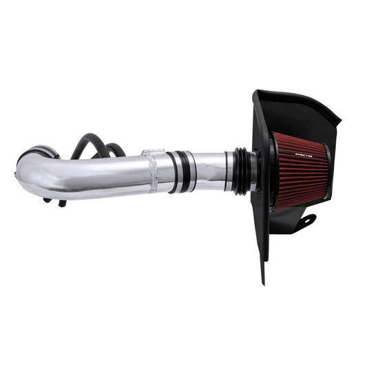 Spectre 9951 Air Intake Kit for Nissan Titan V8 5.6L – Polished Aluminum with Red Reusable Filter