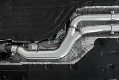 MBRP Armor Pro Series 2020+ Toyota Supra 3.0L 3-Inch Catback Dual Exhaust with Burnt End Tips