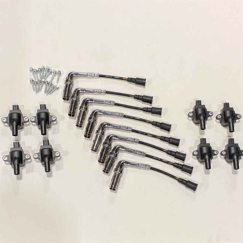 Ford Racing 20-22 Super Duty 7.3L Gas Ignition Coil & Wire - Set of 8