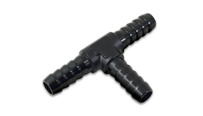 Vibrant 5/16 Inch Aluminum Barbed Tee Adapter - Reliable Automotive Fitting