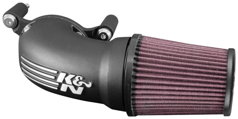 K&N Engineering 57-1137 High-Flow Air Intake System for Harley-Davidson Touring, Softail, Twin-Cam, and Sportster Models