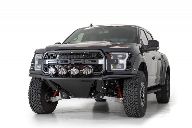 Addictive Desert Designs Ford Raptor Pro Add-On Light Hoop with Mounts - Hammer Black (Part #L1157521701NA)