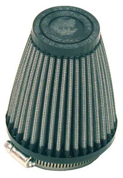 K&N Engineering Universal Rubber Air Filter Part R-1260 - 2 Inch Top OD, 3.5 Inch Base OD, 2.25 Inch Flange ID, 4 Inch Height