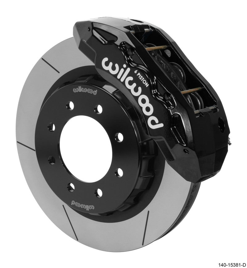 Wilwood TX6R Front Brake Kit with 16-inch Rotors and Brake Lines for 2014+ Ram 2500/3500 2WD/4WD