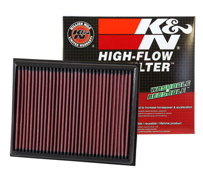 K&N Engineering 33-3059 High-Flow Reusable Air Filter for Nissan NP300 2.3L Diesel (2015-2017)