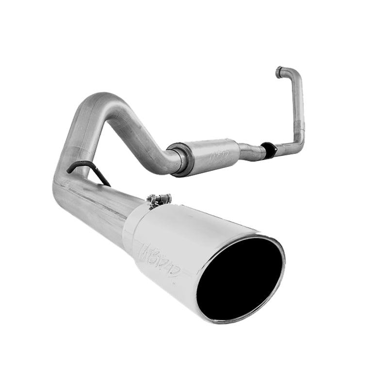 MBRP Armor Plus Series 2003-2005 Ford Excursion 6.0L Turbo Back Single Side Exhaust System with 3.5-inch Turbo Down Pipe and 5-inch Tip