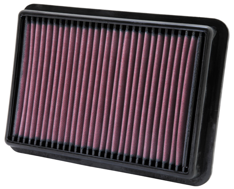 K&N Engineering 33-2980 High-Flow Reusable Air Filter for Nissan Navara 2.5L L4 (2005-2011)