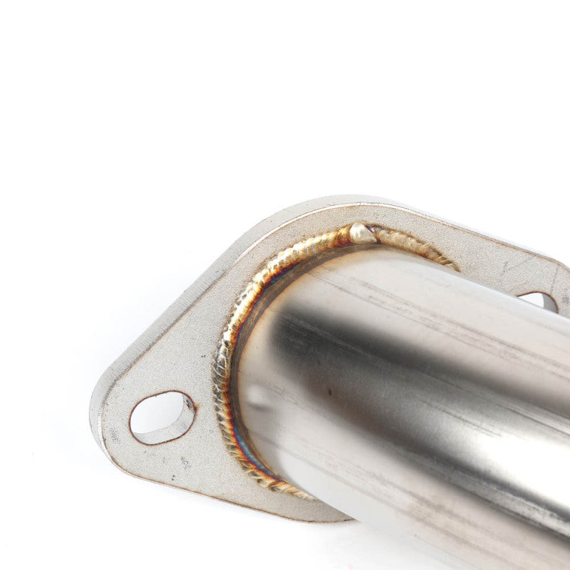BLOX Racing 2022+ WRX Muffler Delete / Axle Back Single Wall 4-inch Polished Tips