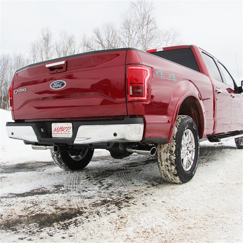 MBRP Armor Plus Series 2015-2016 Ford F-150 5.0L Dual Split Side Exit T409 Exhaust System