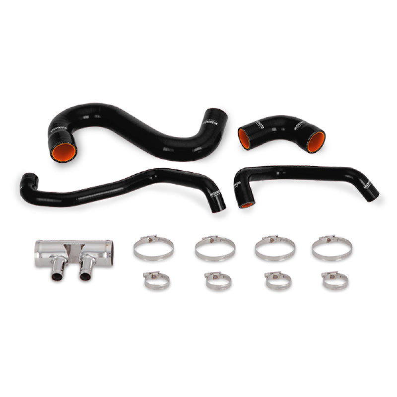 Mishimoto 2015+ Ford Mustang GT Silicone Lower Radiator Hose Kit - Black